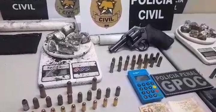 Polícia Civil deflagra operação em Macaíba e prende cinco membros de facção criminosa; um deles é líder no município