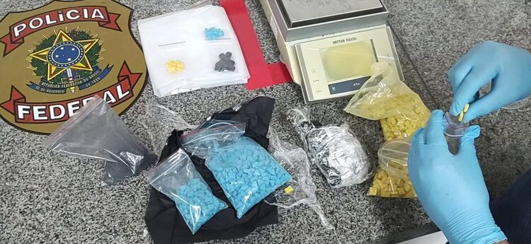 PF apreende mais de 1.000 comprimidos de ecstasy enviados via postal para o RN