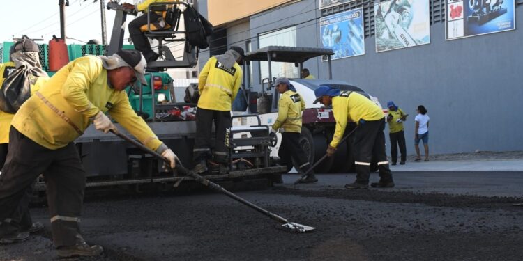 Serviços de requalificação viária chegam na rua São José