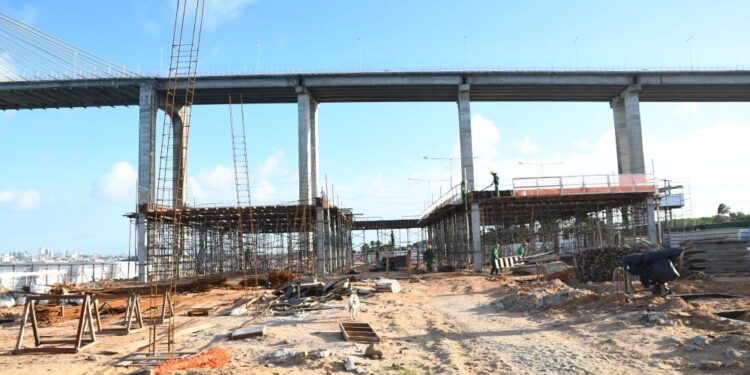 Obras do Complexo Turístico da Redinha avançam em agosto
