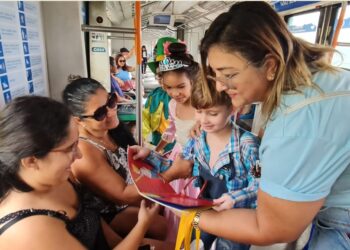 Crianças de Parnamirim participam de projeto literário em parceria com a CBTU