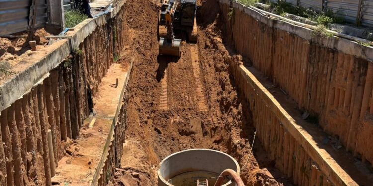 Obra da Rua Lindalva de Olegário avança para reta final na Zona Norte
