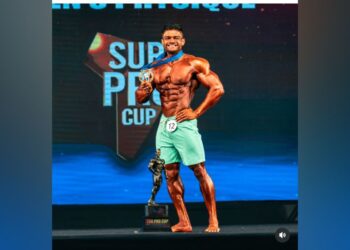 Potiguar Julio Soares intensifica preparação para competição no Canadá e busca apoio para seguir no fisiculturismo internacional