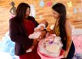 Gestão Nilda fortalece acolhimento e atenção às famílias com entrega de kits Natalidade no CRAS de Passagem de Areia