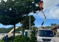 Prefeitura do Natal desenvolve serviços de zeladoria na orla de Ponta Negra