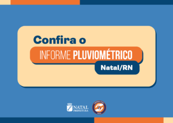 Natal registra acumulado médio de 45,8 mm de chuva entre sábado e domingo