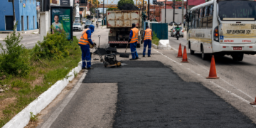 Entre maio e junho, Seinfra recupera 36 vias em diferentes regiões de Natal