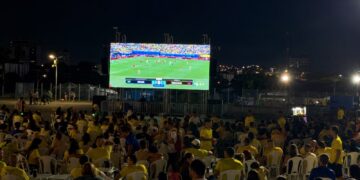 São João de Natal terá espaço exclusivo para transmissão do jogo da Seleção Brasileira