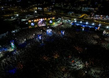 São João de Natal registra 180 mil pessoas em noite de recorde de público