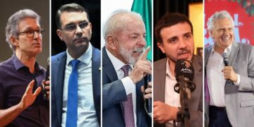 Candidatos iniciaram campanha presidencial em redutos eleitorais