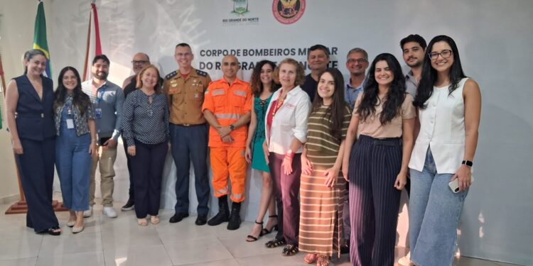 Reunião itinerante da governança do ELI Construção Civil do RN chega ao Corpo de Bombeiros