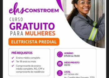 SENAI vai iniciar curso gratuito de Eletricista Predial voltado para mulheres em Natal