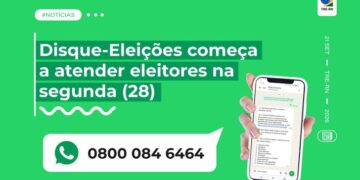 Disque-Eleições começa a atender eleitores na segunda (28)