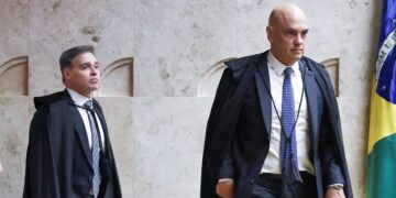 STF faz nesta manhã sessão que analisará conversas de Moraes e Vorcaro