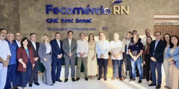 Sistema Comércio Potiguar recebe comitiva do Sistema Fecomércio MG