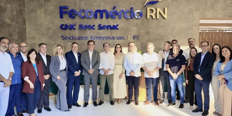 Sistema Comércio Potiguar recebe comitiva do Sistema Fecomércio MG