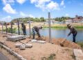Quatro lagoas de captação de Natal recebem obras de reforço e proteção