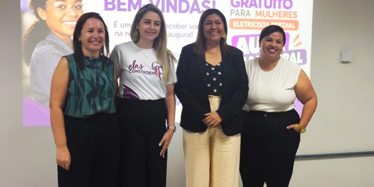 SENAI e SINDUSCON realizam aula inaugural do projeto Elas Constroem, em Natal